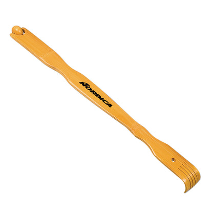 Wood Back Scratcher w/ Massaging Roller