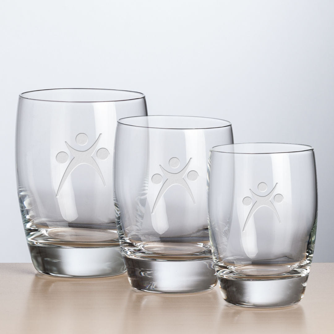 Leeds Stemless Wine - Deep Etch