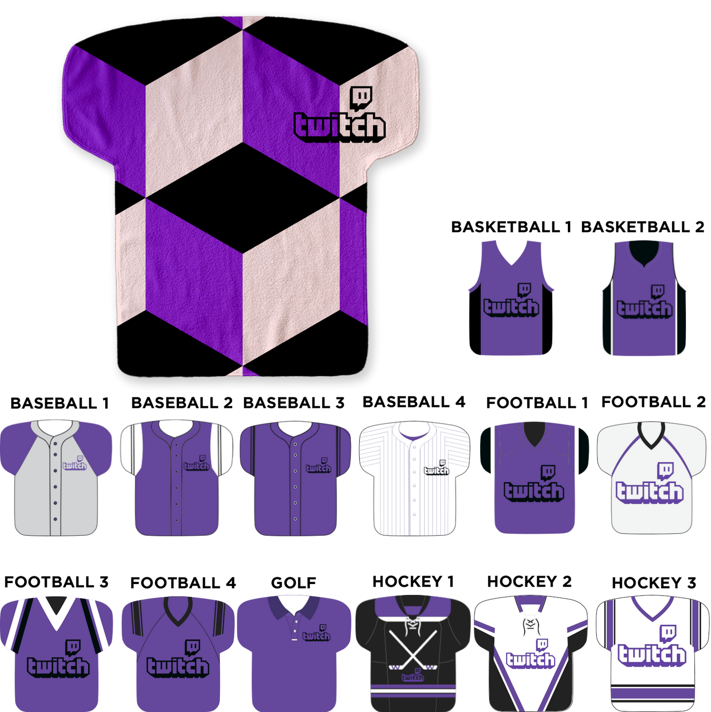 Baseball 1 17" X 18" Microfiber Jersey Rally Towel