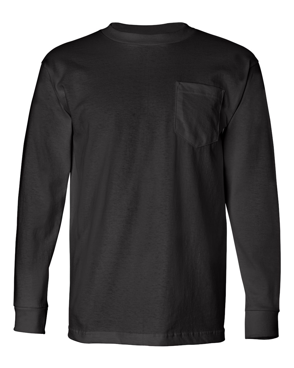 Unisex USA-Made Long Sleeve Pocket T-Shirt - 8100
