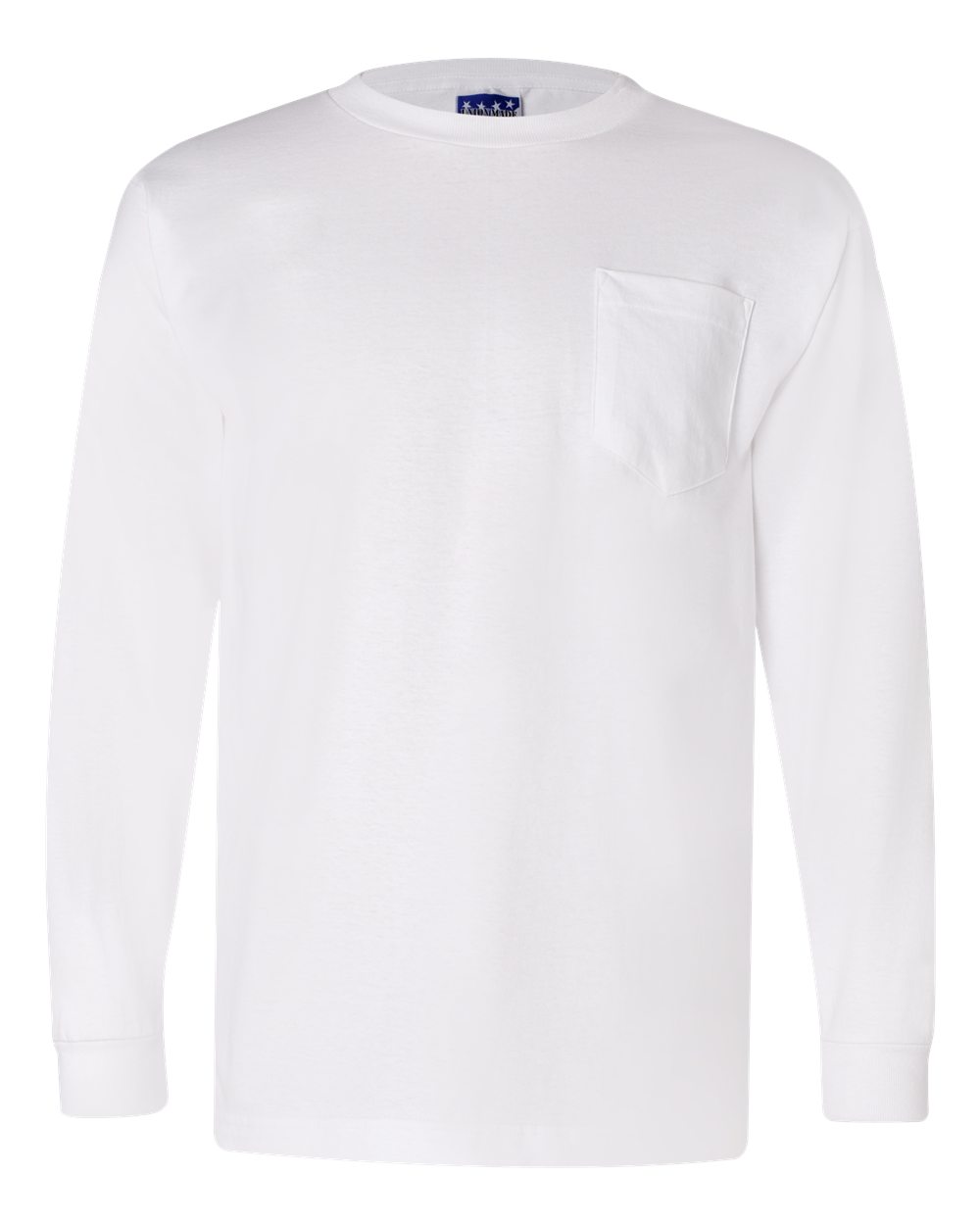 Unisex Union-Made Long Sleeve Pocket T-Shirt - 3055