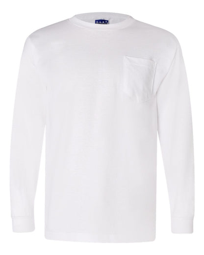 Unisex Union-Made Long Sleeve Pocket T-Shirt - 3055
