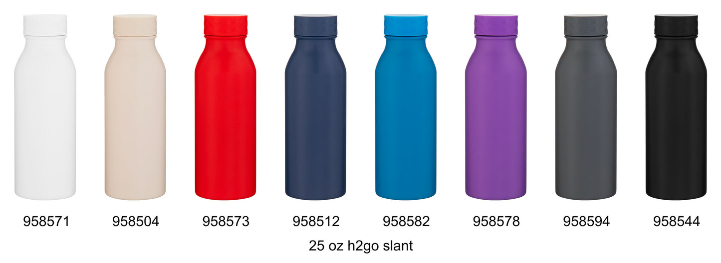 25 oz h2go slant