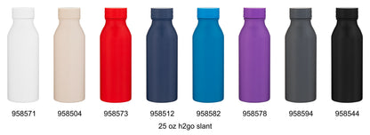 25 oz h2go slant