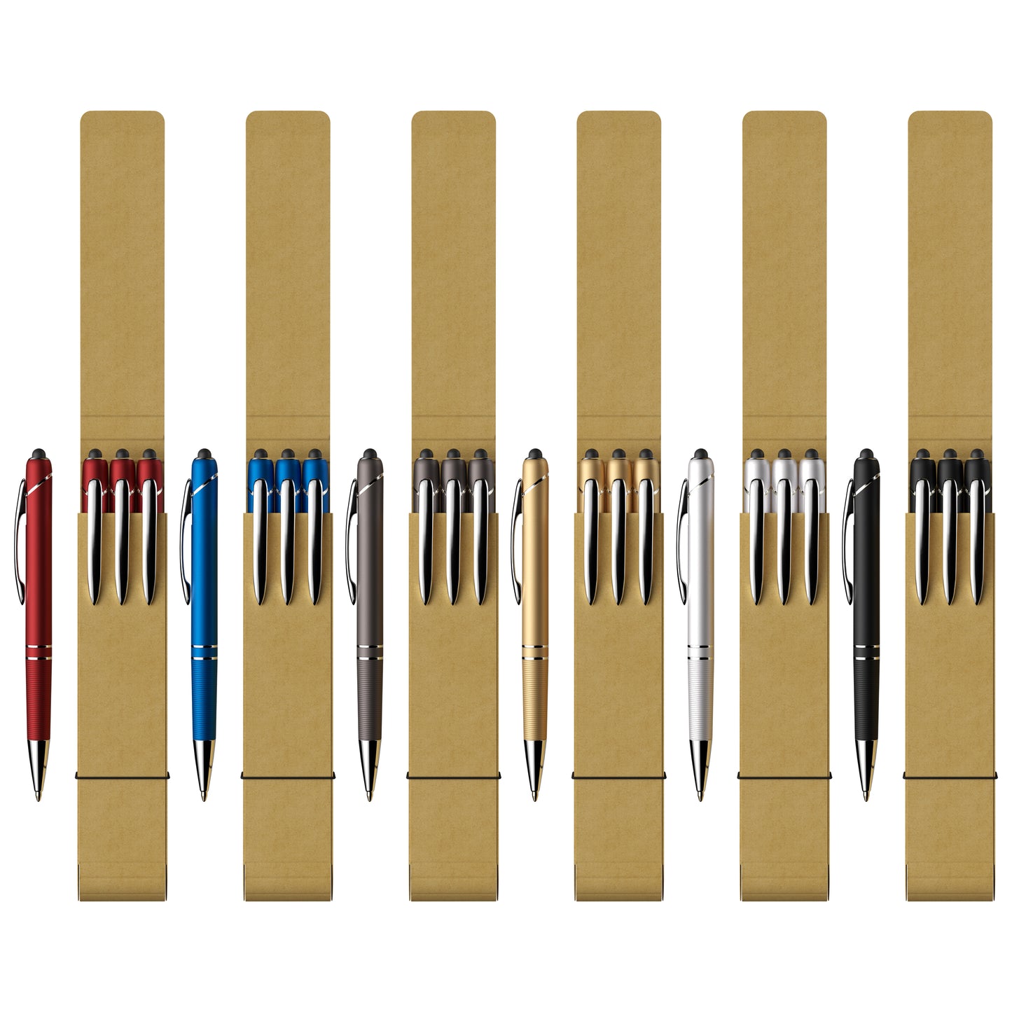 3-piece glacio pen set with recycled case