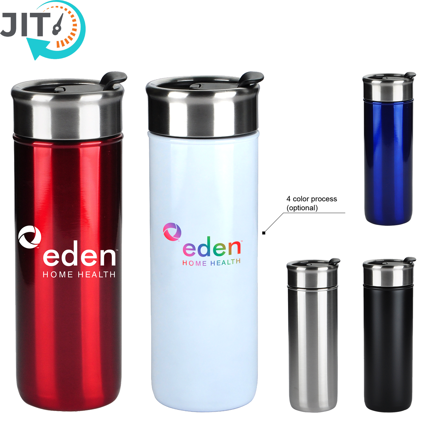 Black 18 Oz Double Wall Stainless Tumbler