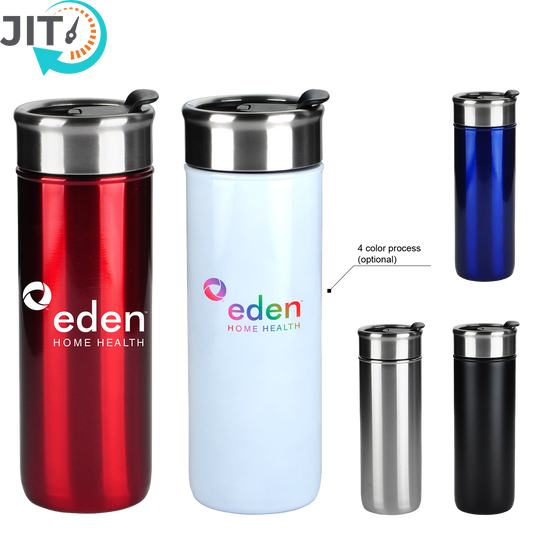 Black 18 Oz Double Wall Stainless Tumbler