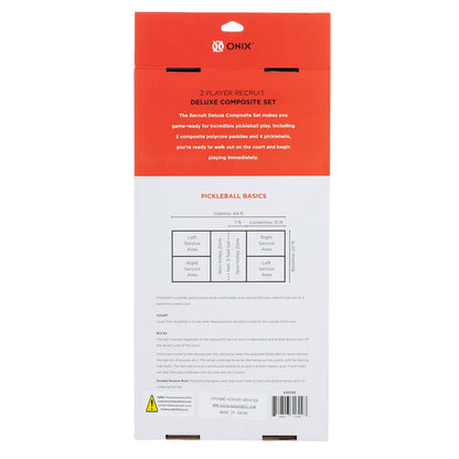 Onix Recruit Composite Pickleball Set