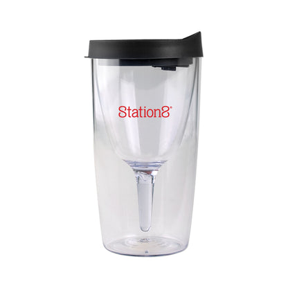 10 Oz. Vino2Go® Tumbler w/Lid