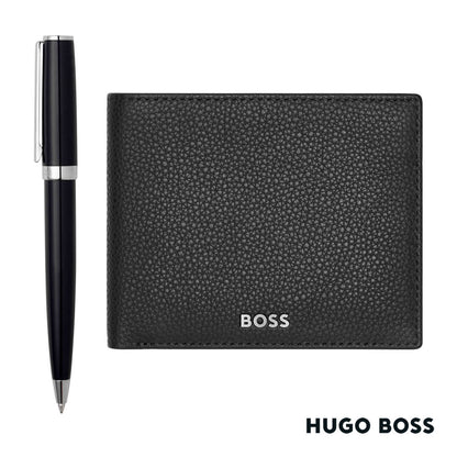 Hugo Boss® Ballpoint Pen & Wallet Set
