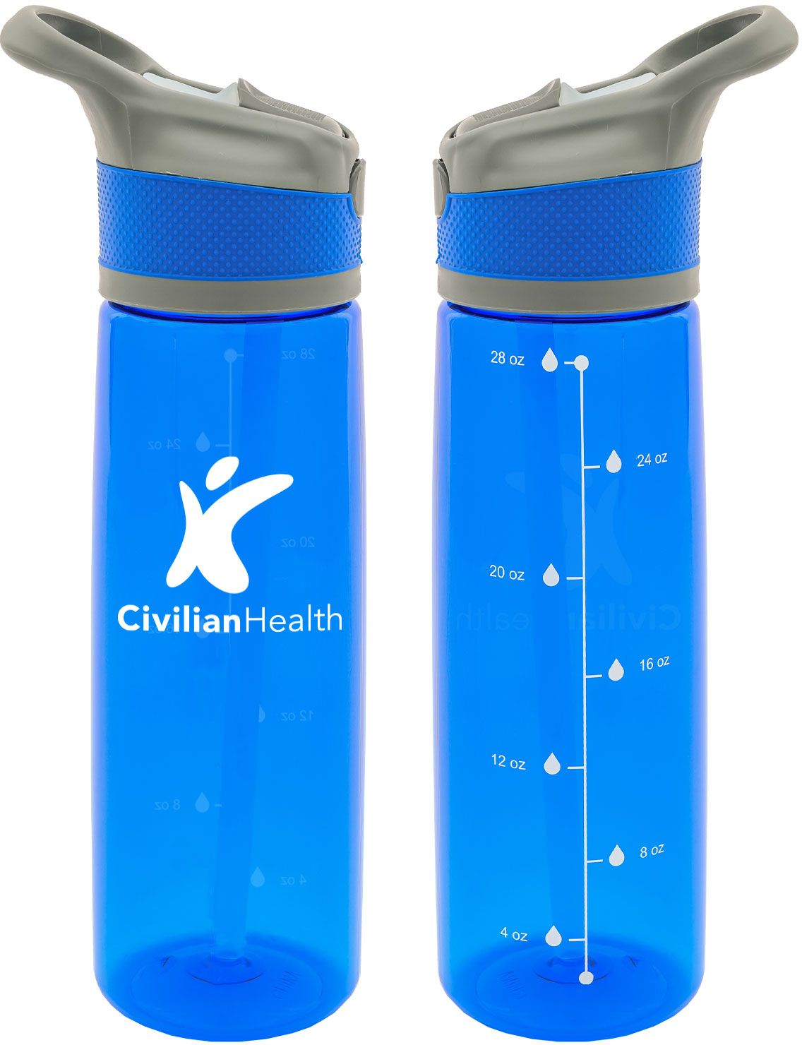 HYDRATE TRITAN BOTTLE W MEASUREMENT 28 OZ