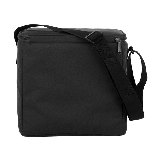 Front View of Black Wolverine 24 Can Lunch Cooler