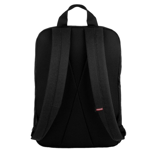 Front View of Black Wolverine 30L Transit Backpack