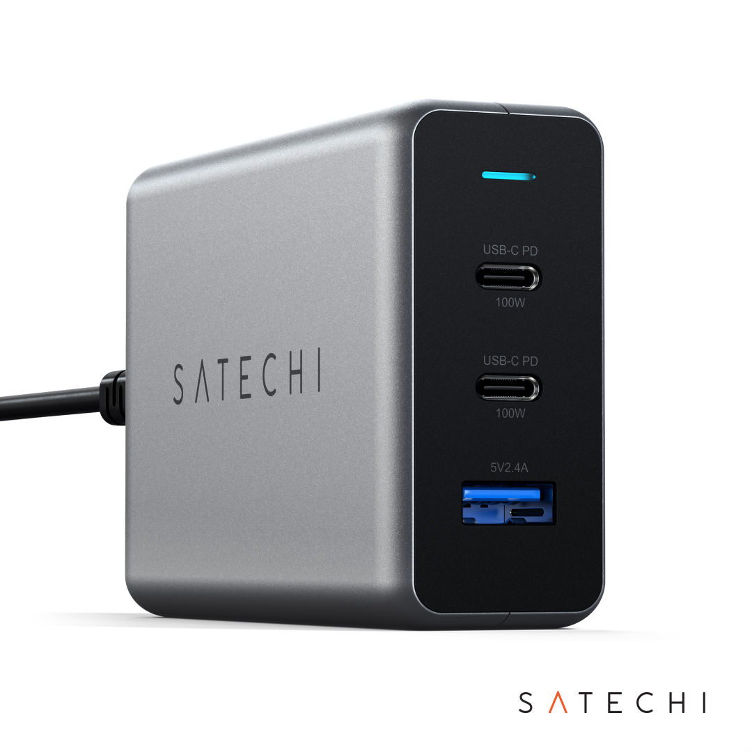 SATECHI® 100W USB-C PD Compact Charger- US