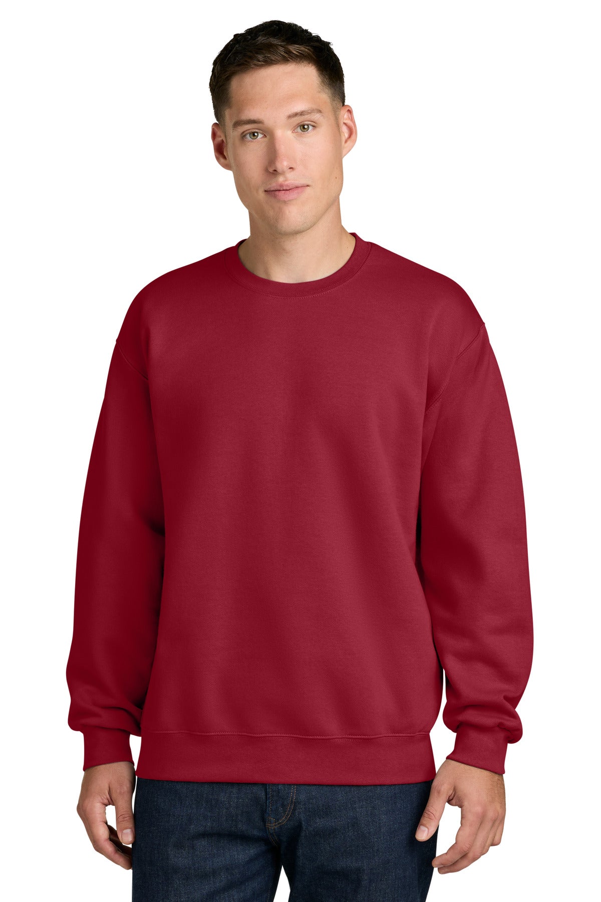 SanMar 19000_cherryred_model_front.jpg