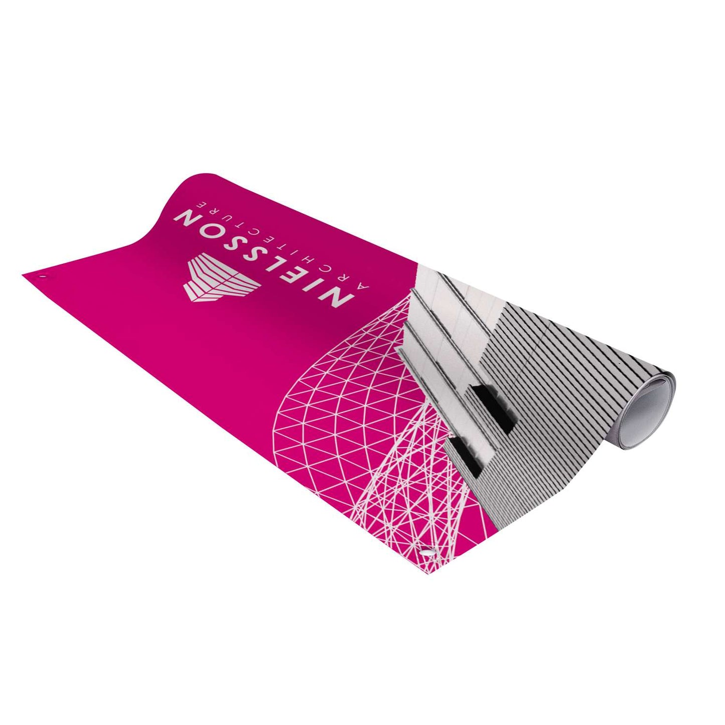 3' FrameWorx Banner (Double-Sided, 13 oz. Smooth Vinyl)