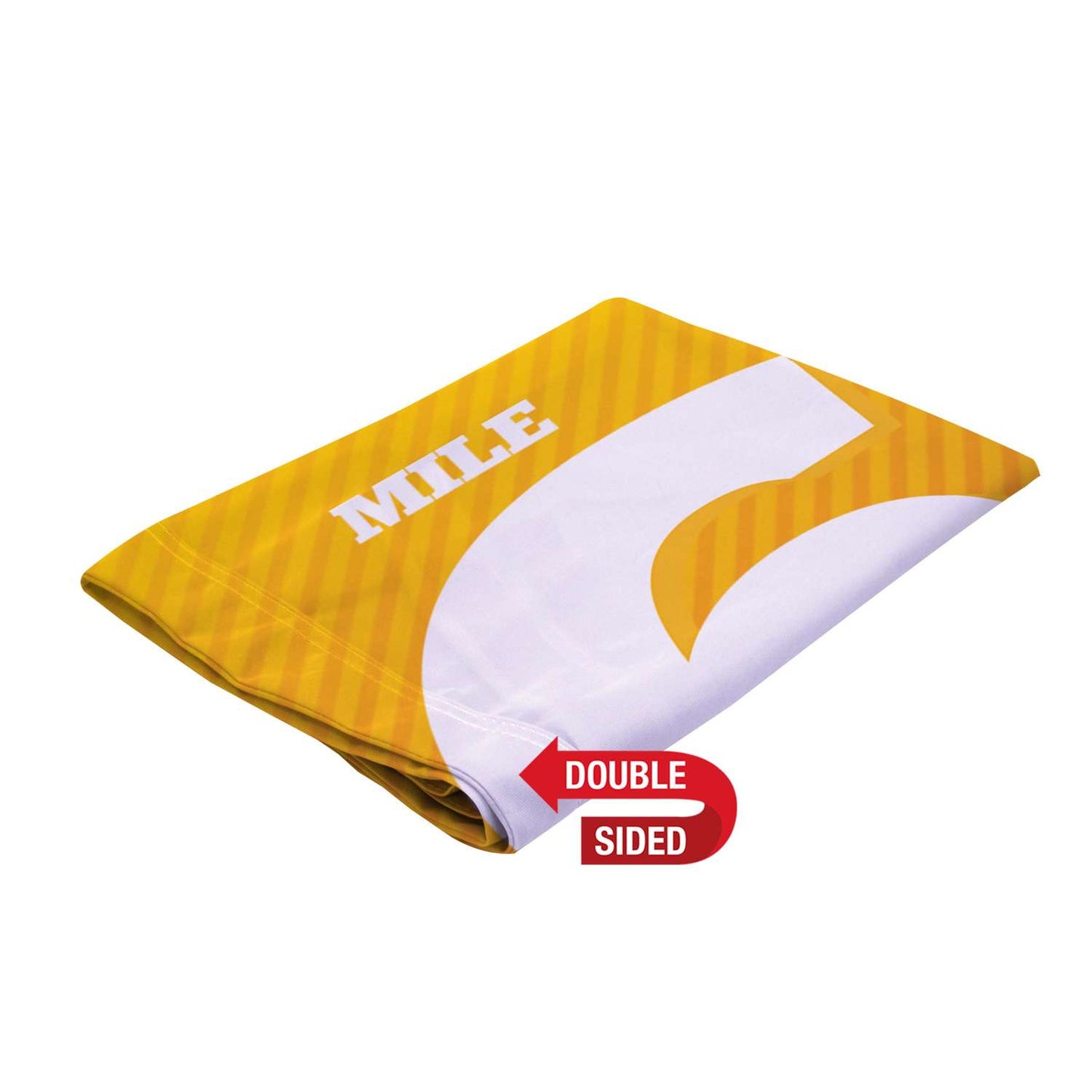 7' Premium Rectangle Sail Sign Replacement Flag (Double-Sided)