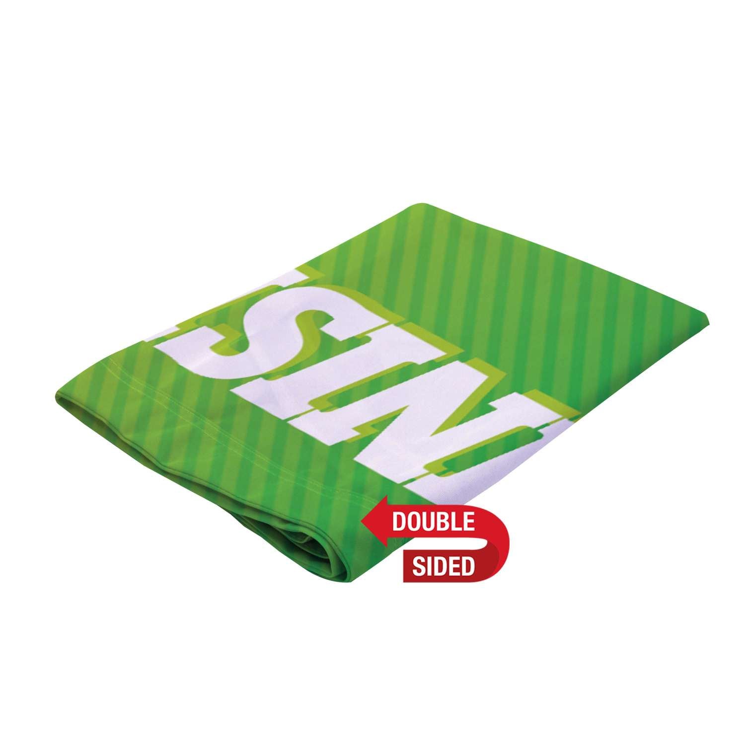 17' Premium Razor Sail Sign Replacement Flag (Double-Sided)