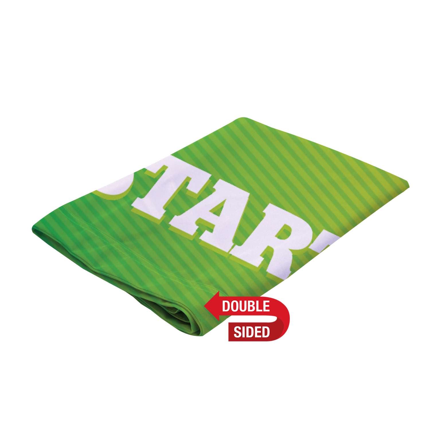 15' Premium Teardrop Sail Sign Replacement Flag (Double-Sided)