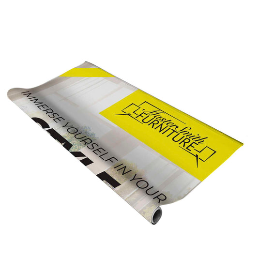 48" Stratus Retractor Replacement Banner (No-Curl Opaque Fabric)