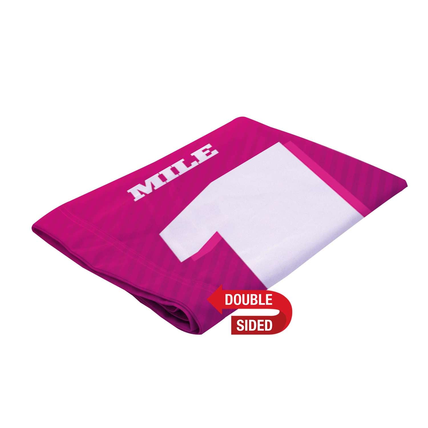 7' Premium Blade Sail Sign Replacement Flag (Double-Sided)