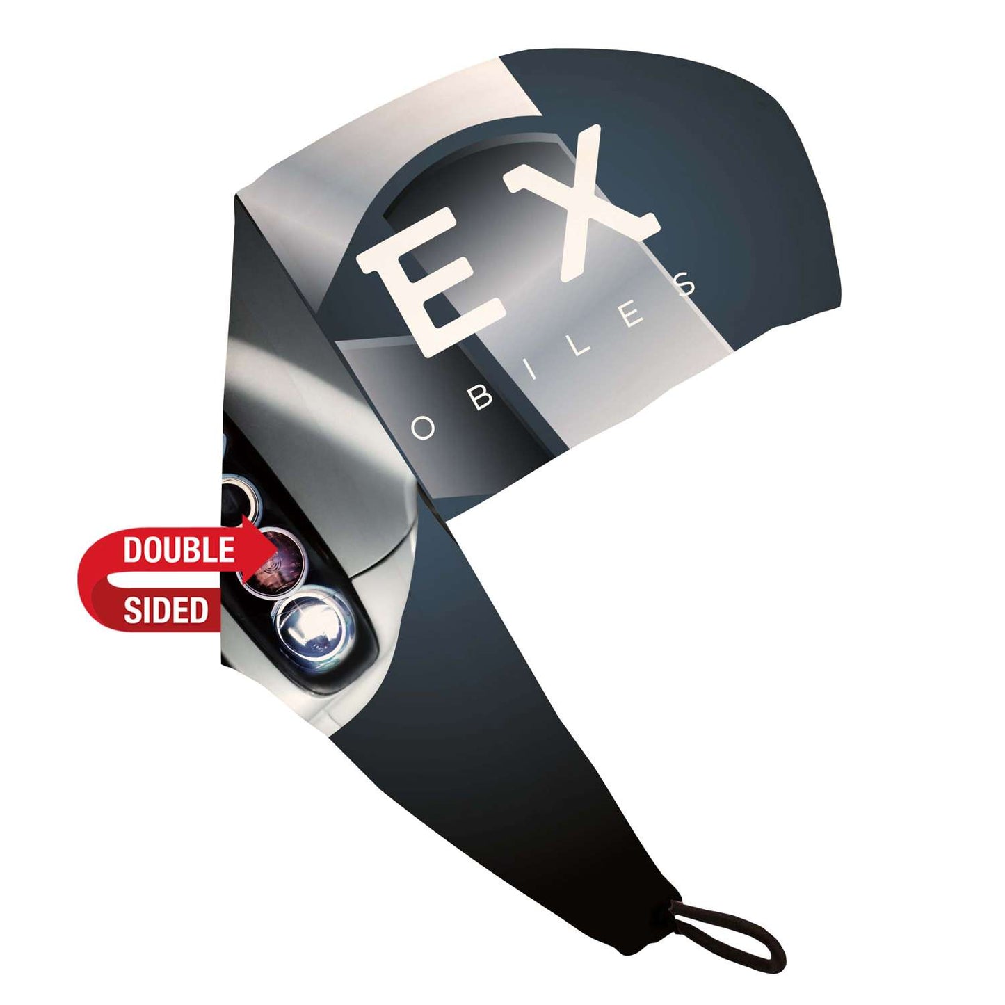 Micro Teardrop Sail Sign Replacement Flag (Double-Sided)