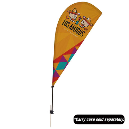 6.5' Value Teardrop Sail Sign Kit (Single-Sided with Value Spike)
