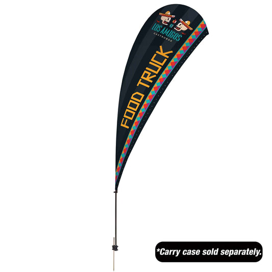 13' Value Teardrop Sail Sign Kit (Single-Sided with Value Spike)