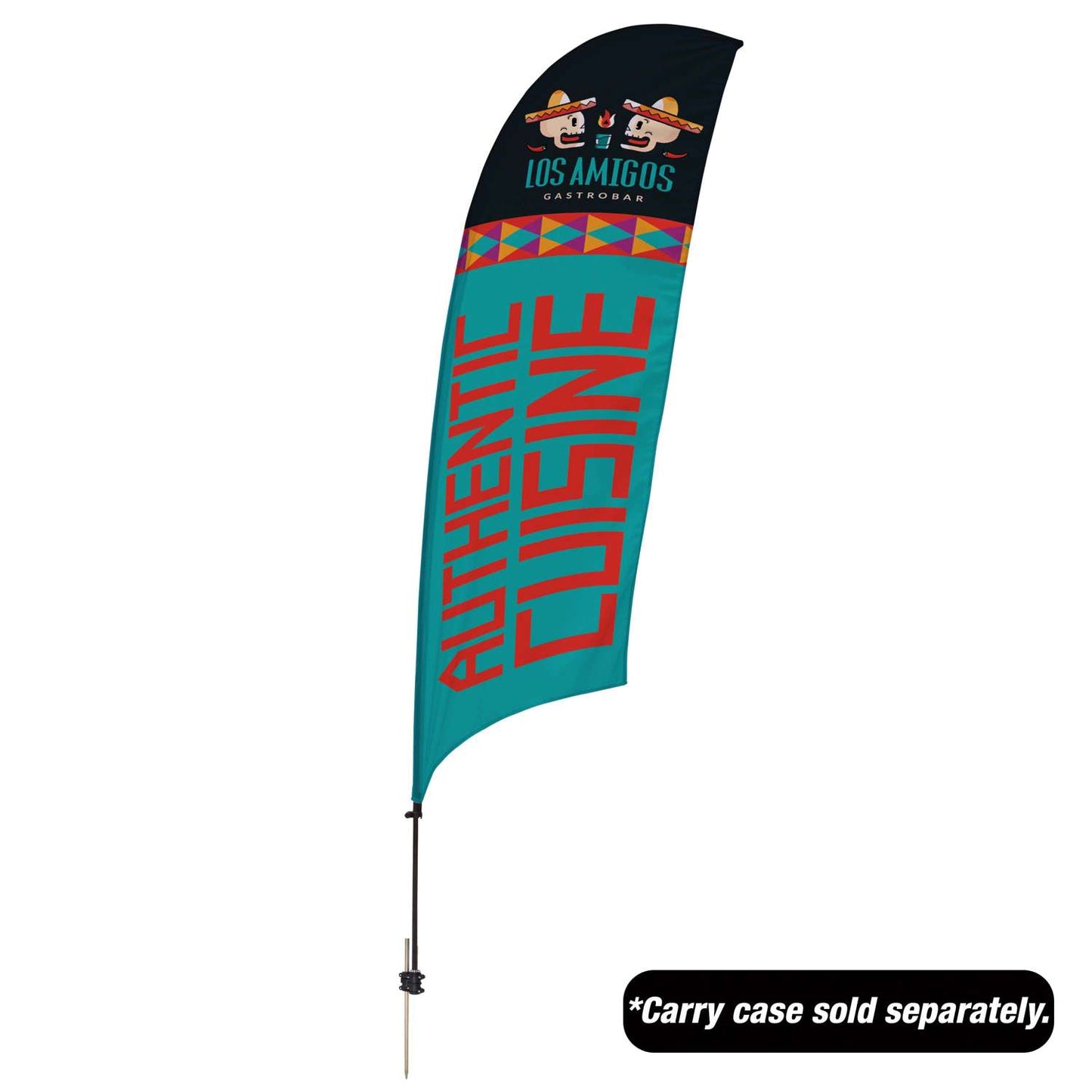 10.5' Value Razor Sail Sign Kit (Single-Sided with Value Spike)