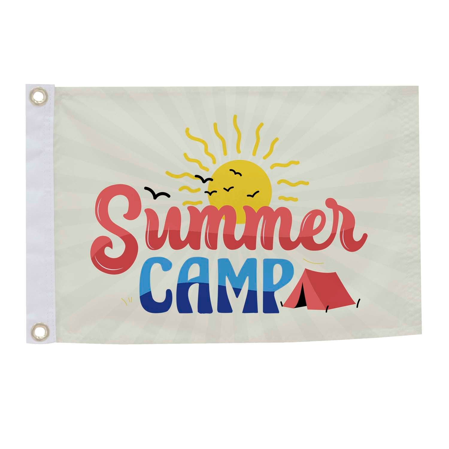 12" x 18" Polyester Flag Single-Sided