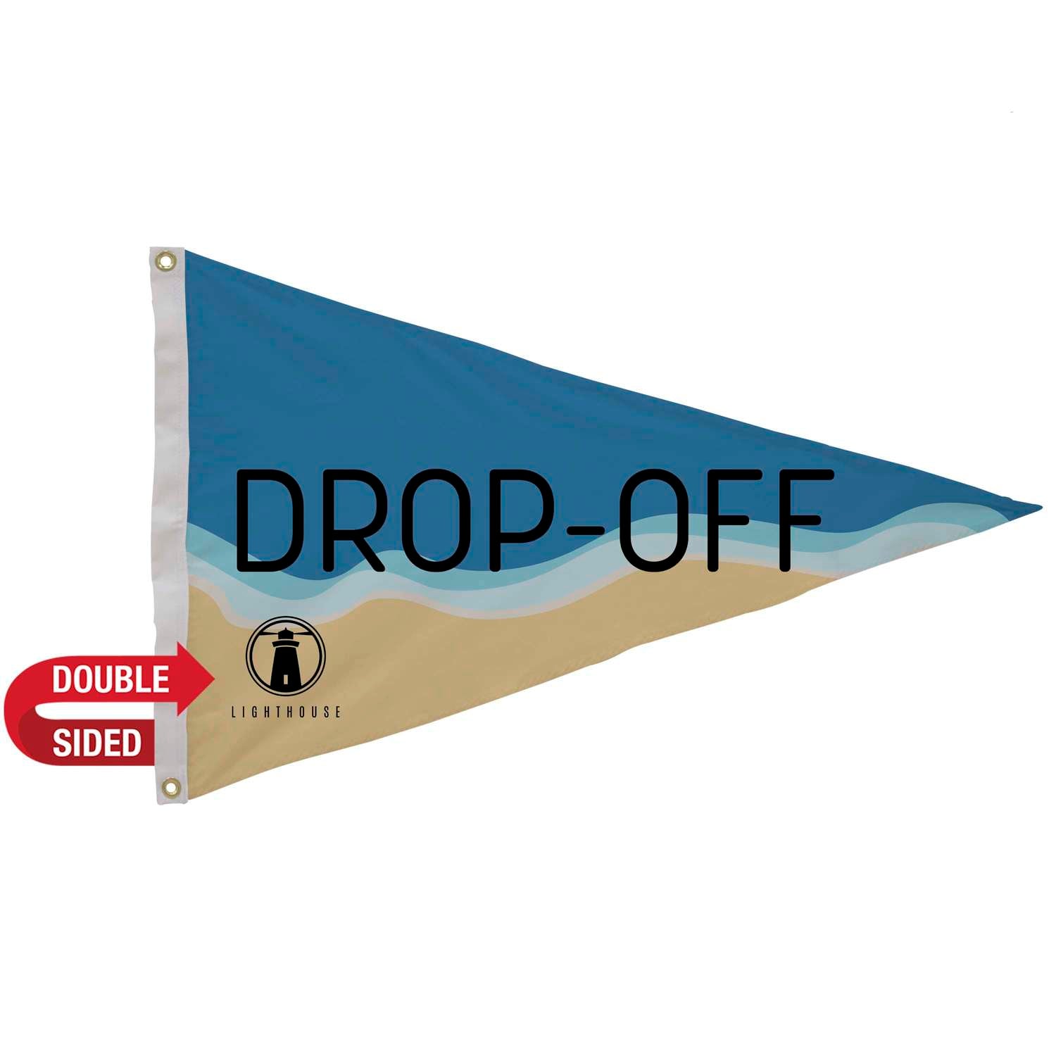 2' x 3' Polyester Pennant Flag Double-Sided