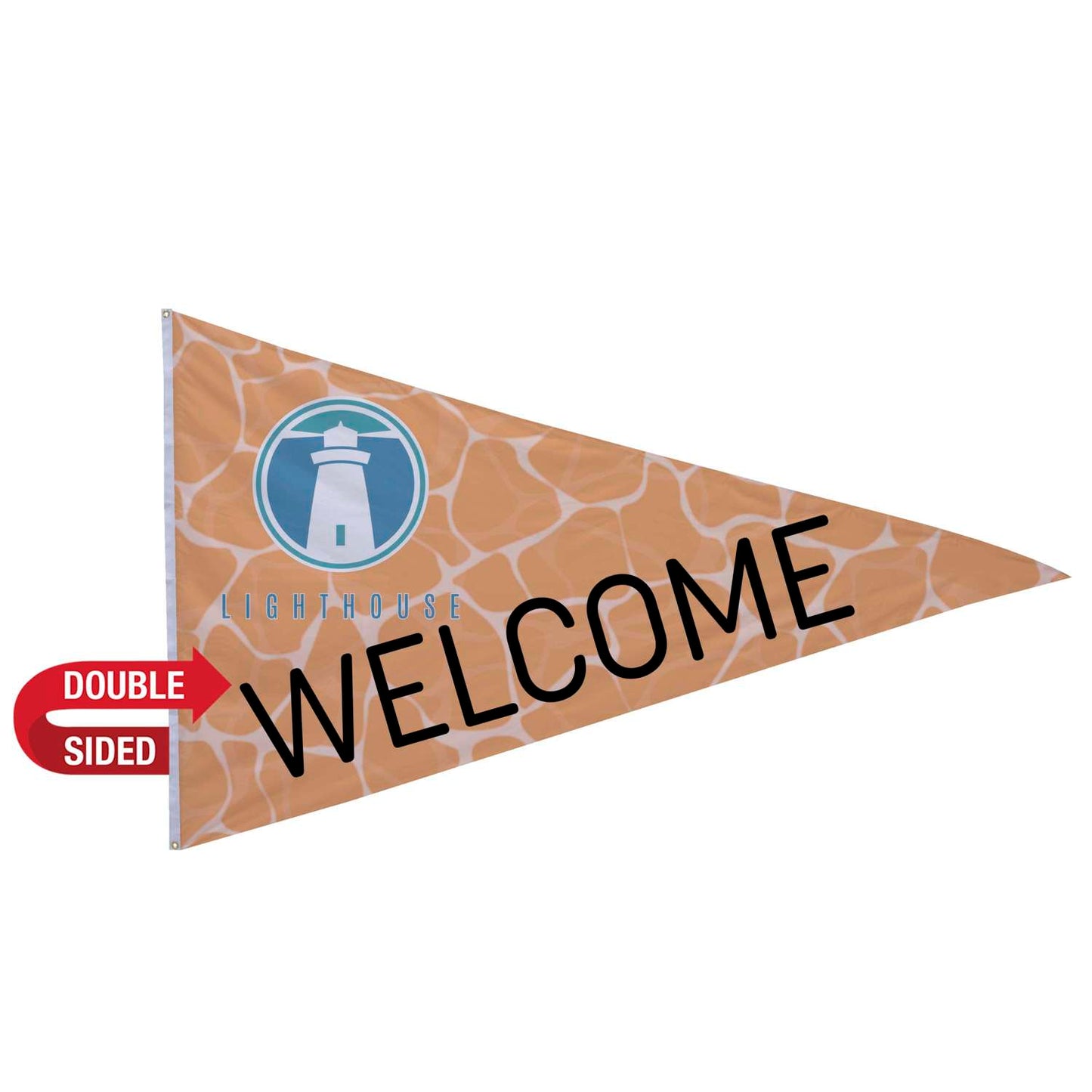 5' x 8' Polyester Pennant Flag Double-Sided
