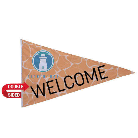 5' x 8' Polyester Pennant Flag Double-Sided