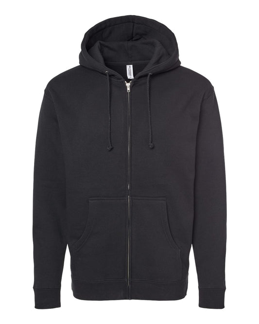 Unisex Heavyweight Full-Zip Hooded Sweatshirt - IND4000Z