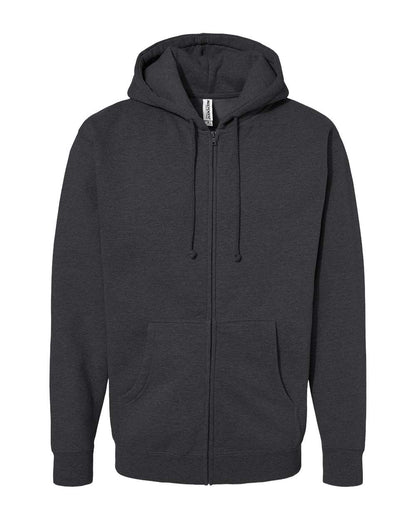 Unisex Heavyweight Full-Zip Hooded Sweatshirt - IND4000Z