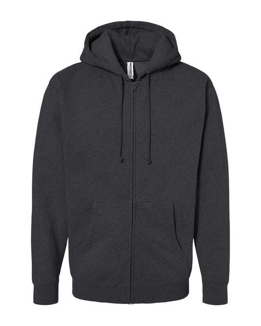 Unisex Heavyweight Full-Zip Hooded Sweatshirt - IND4000Z