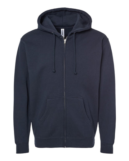 Unisex Heavyweight Full-Zip Hooded Sweatshirt - IND4000Z