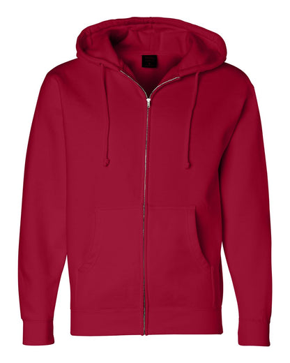 Unisex Heavyweight Full-Zip Hooded Sweatshirt - IND4000Z
