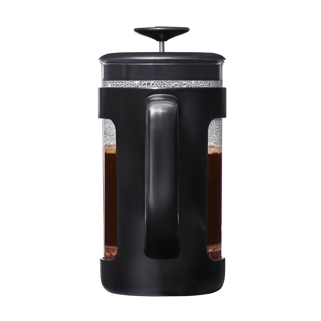 Front View of Black OXO Brew Venture French Press
