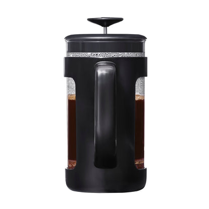 Front View of Black OXO Brew Venture French Press