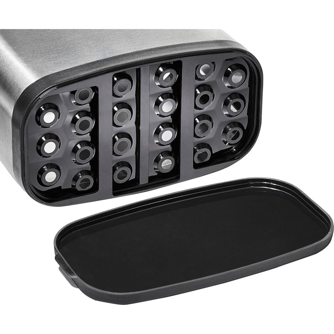 Front View of Silver OXO 6-piece Kitchen Tool Set