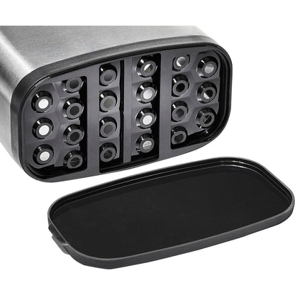 Front View of Silver OXO 6-piece Kitchen Tool Set