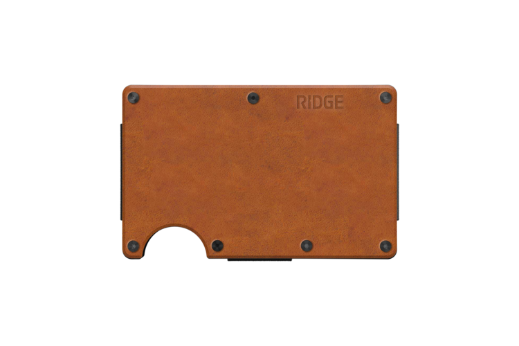 Ridge Tobacco Brown Leather Cash Strap