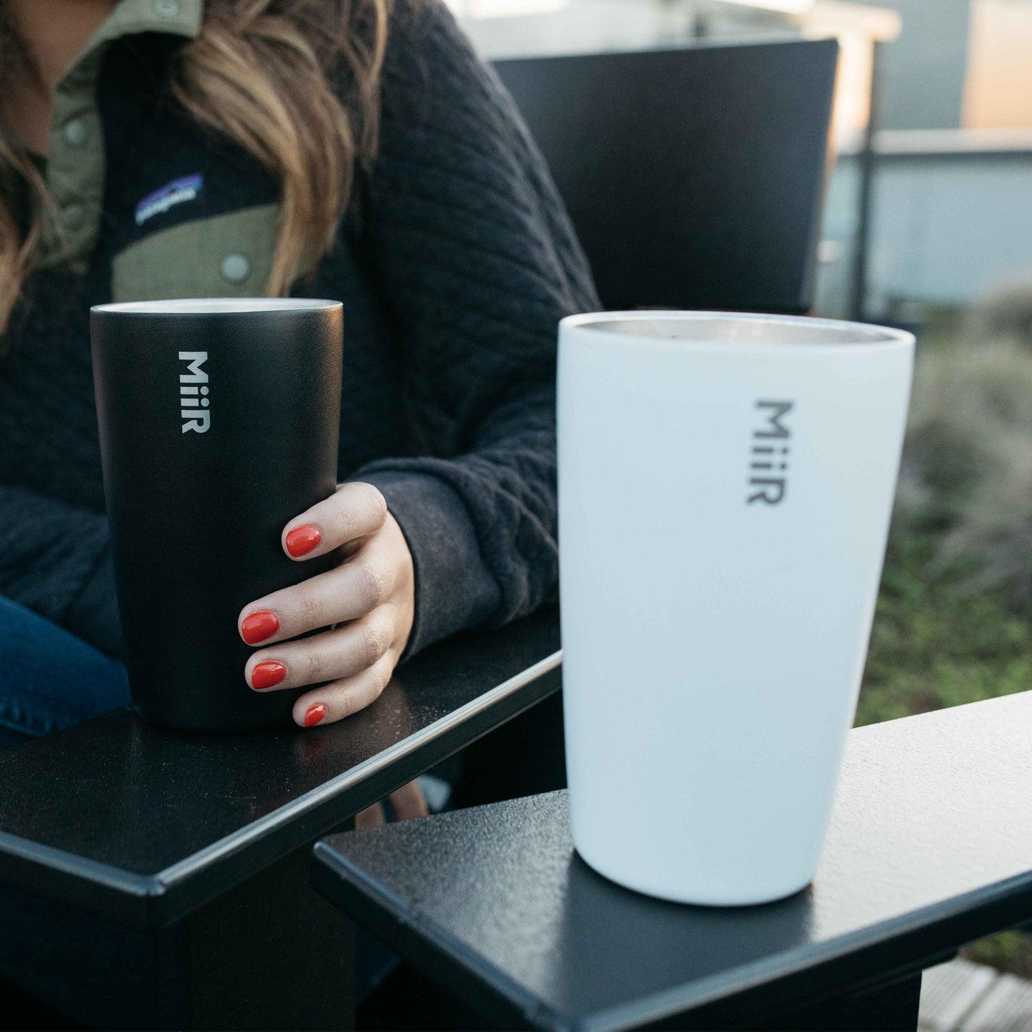 Black Powder MiiR® Vacuum Insulated Tumbler - 16 Oz.