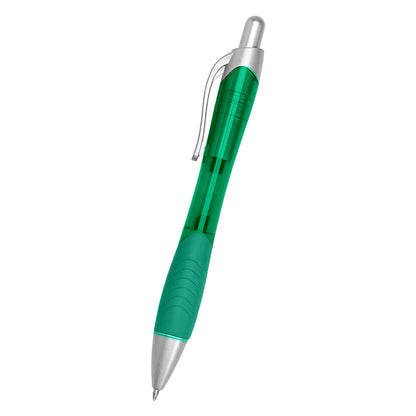 Rio Gel Pen With Contoured Rubber Grip