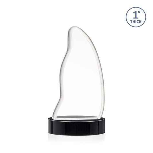 Beauford VividPrint™ Award on Base - Black