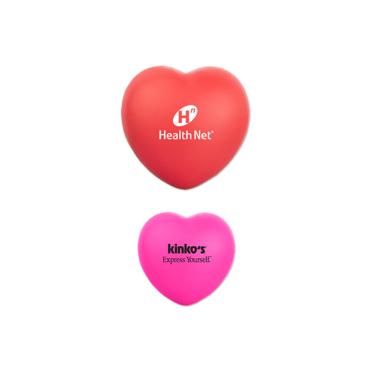 Pink Heart Shaped Stress Ball