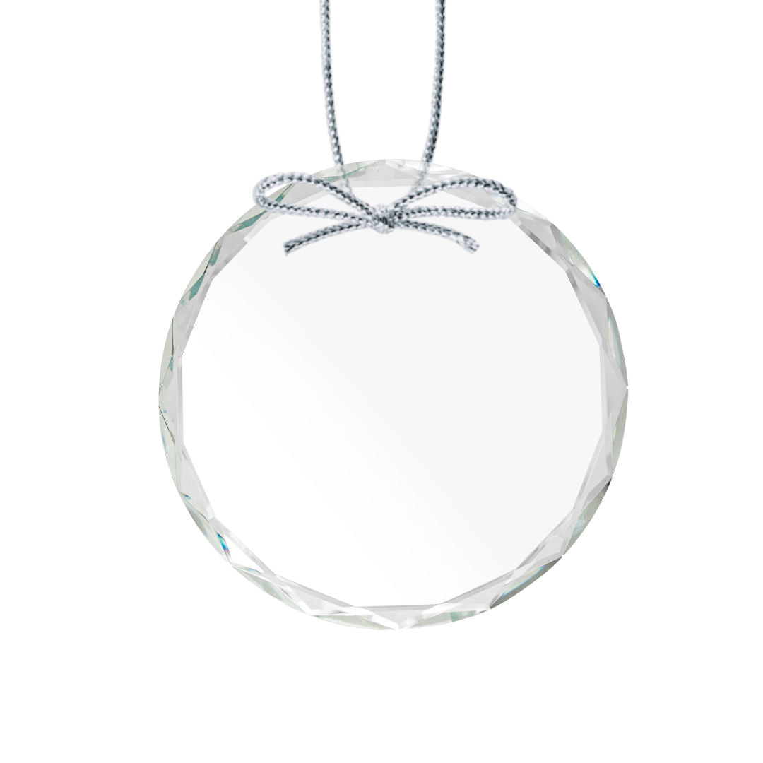 Optical Ornament - Round Imprinted