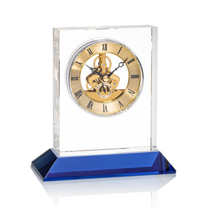 Ashland VividPrint™ Clock on Base - Gold Dial