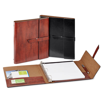 Fabrizio refillable portfolio/3-ring binder